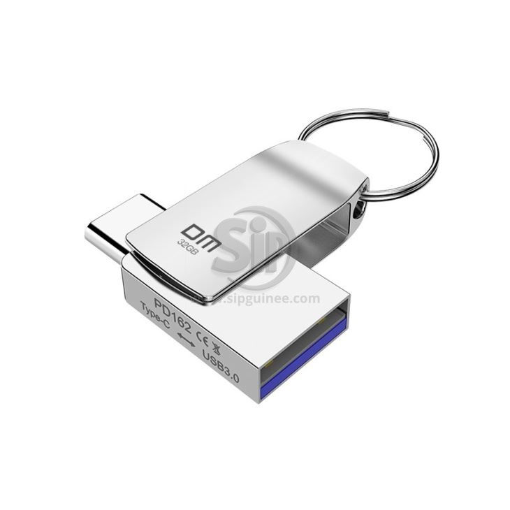 Clé USB – Double Interface USB-A & USB-C | Type-C + USB 3.0 | Alliage de Zinc