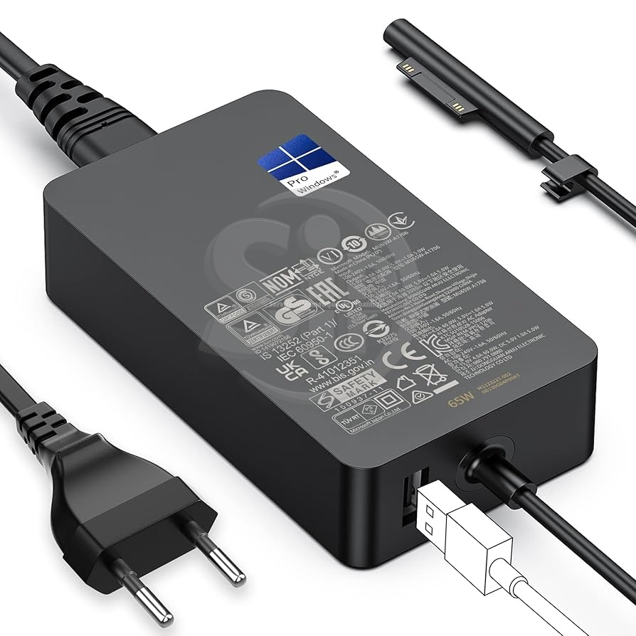 Chargeur Microsoft Surface Modèle 1706 - 65W