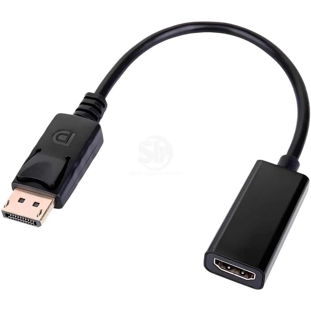 Adaptateur DisplayPort vers HDMI – Value  Résolution 1920x1080  Connecteur DP vers HDMI