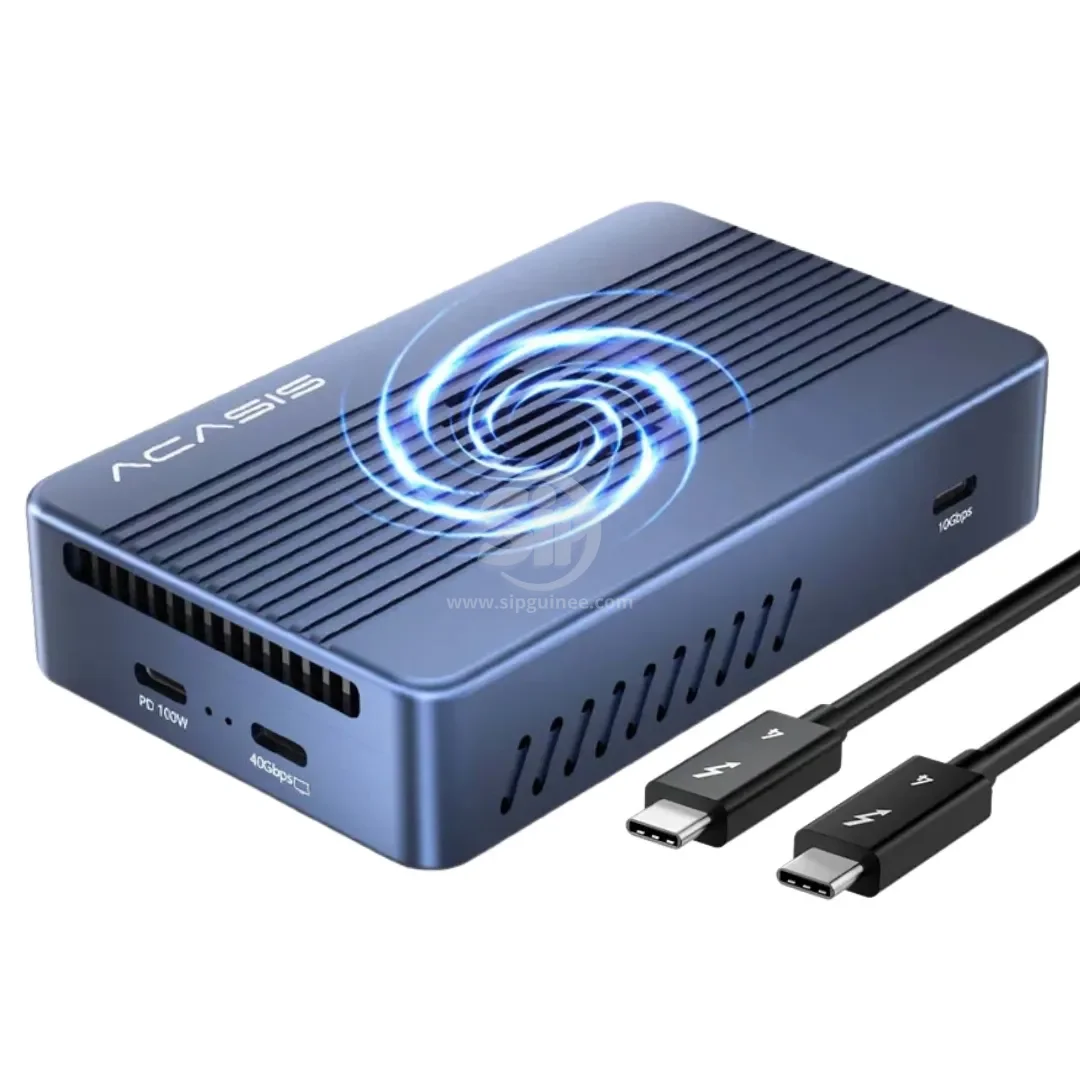 Boîtier et Station d’accueil Acasis TBU405Plus  6-en-1  40Gbps  M.2 NVMe SSD  DP 8K60Hz  Thunderbolt