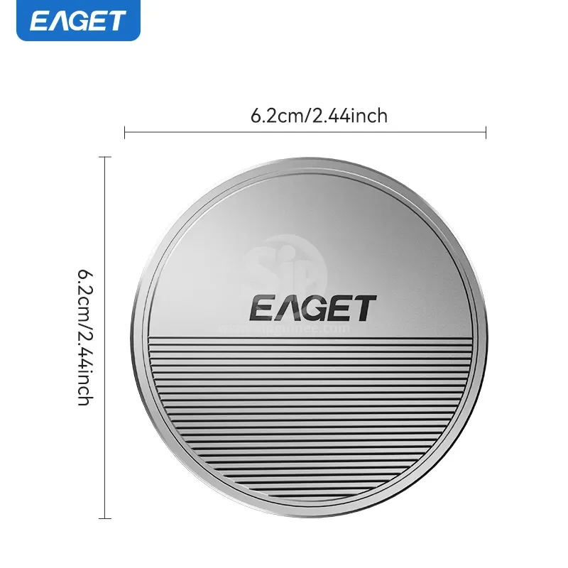 Boîtier Magnétique Eaget SE880 | SSD NVMe M.2 2230 / 2242 | USB 3.2 Gen2 | 10 Gbps | Sans outil
