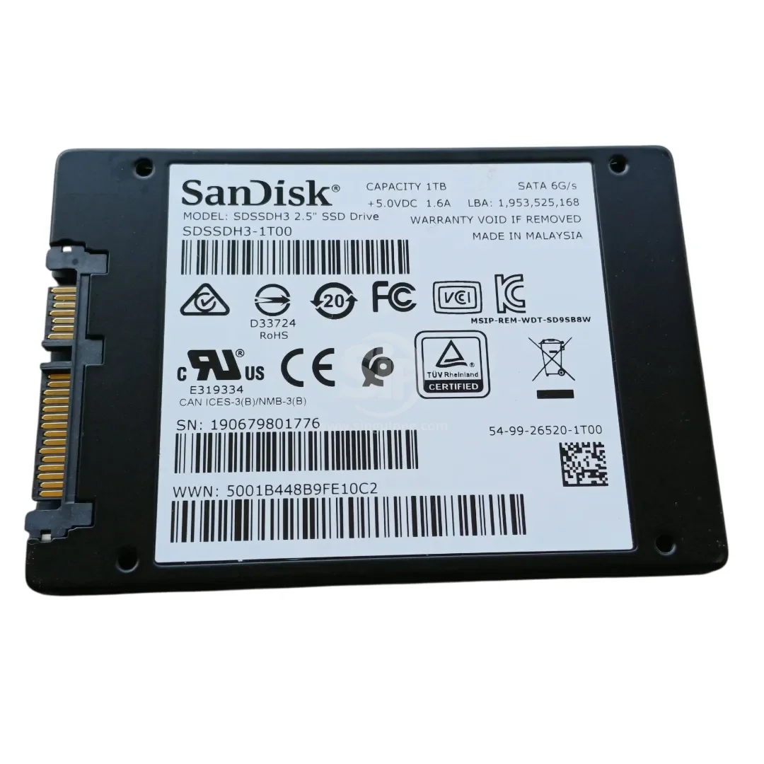 Disque dur SSD SanDisk Ultra 3D – 1 To | SATA III 6 Gb/s | 2.5"