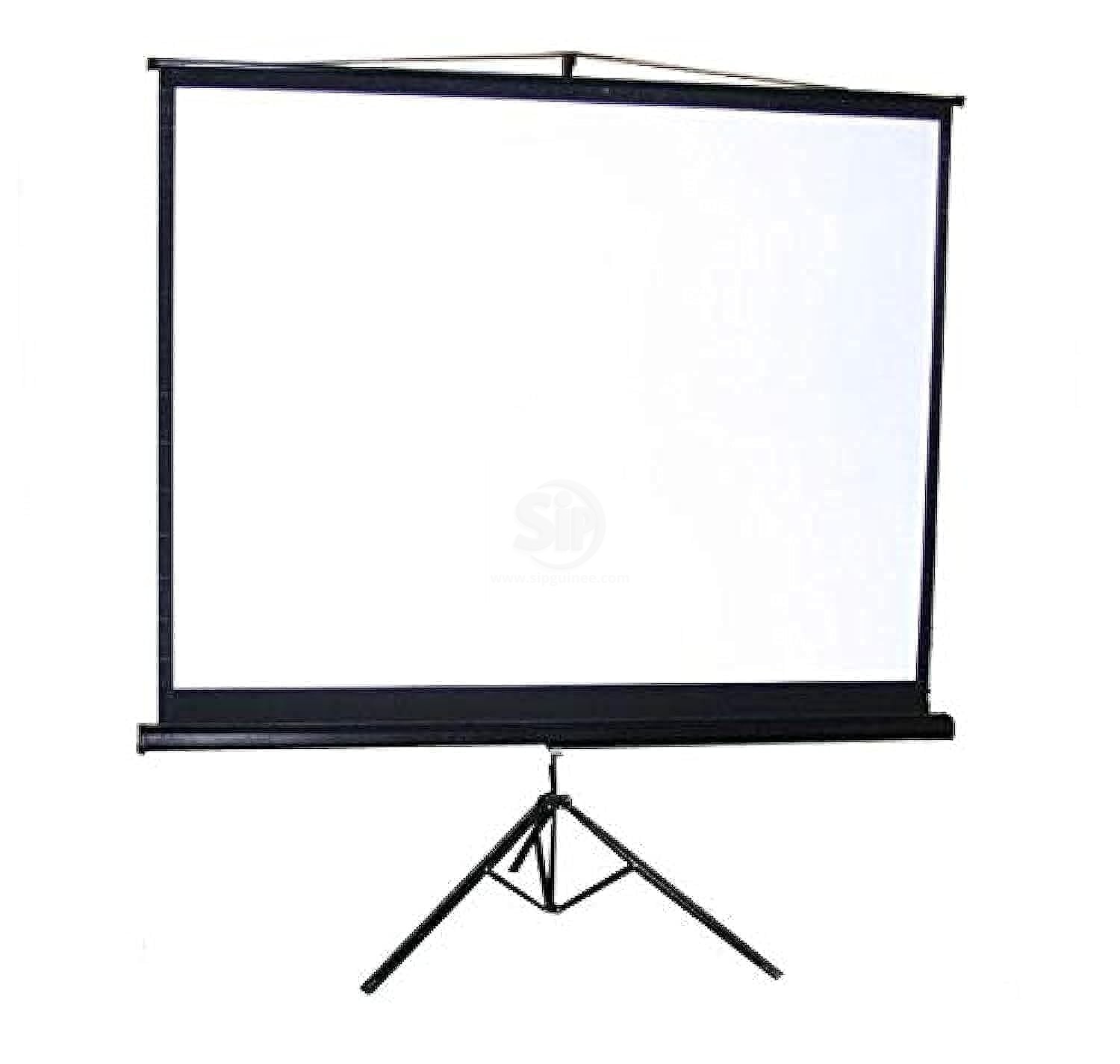 Écran de projection iView T200 – Manuel sur trépied  200 x 200 cm  Portable et robuste