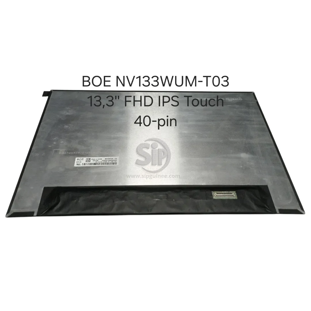 Écran LCD Tactile – BOE NV133WUM-T03 – Pour Dell Latitude 7340 – 13,3 FHD IPS Touch