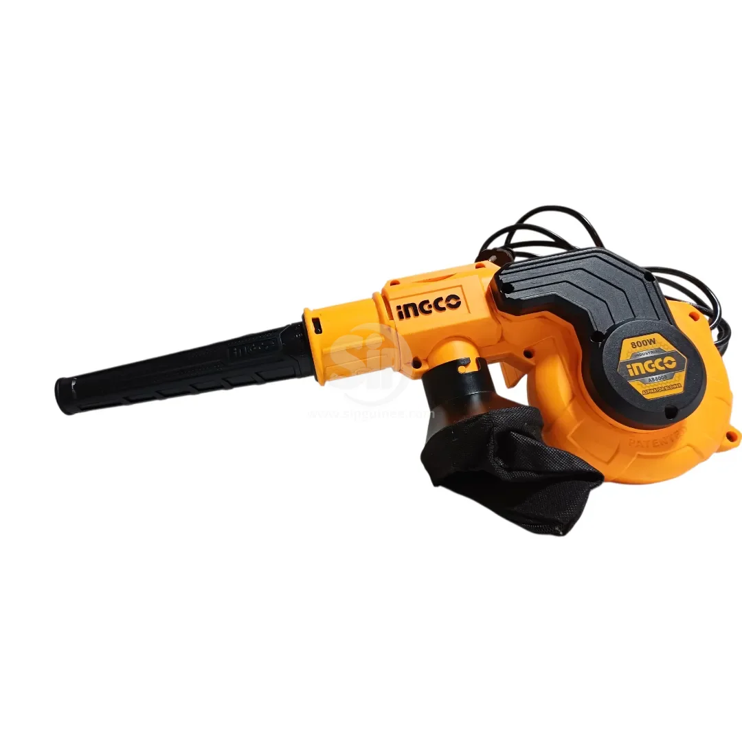 INGCO AB8008 – Souffleur-Aspirateur Électrique 800W quasi-neuf  Accessoires complets