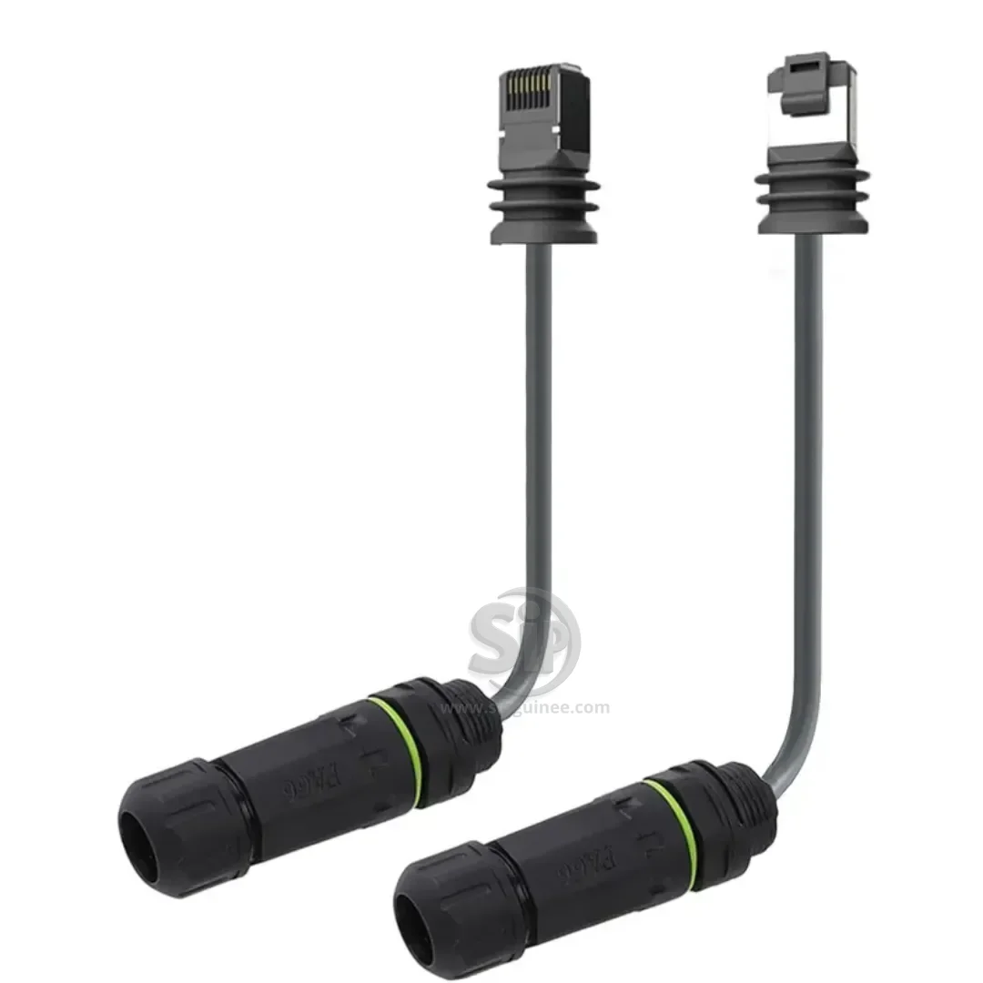 Kit de 2 Coupleurs étanches IP68 Starlink V3/V4 → RJ45 pour antenne et routeur