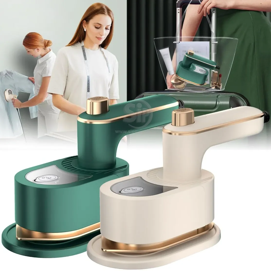 Mini Fer à Repasser Filaire HX‑6168 – 38W - Portable - Compact