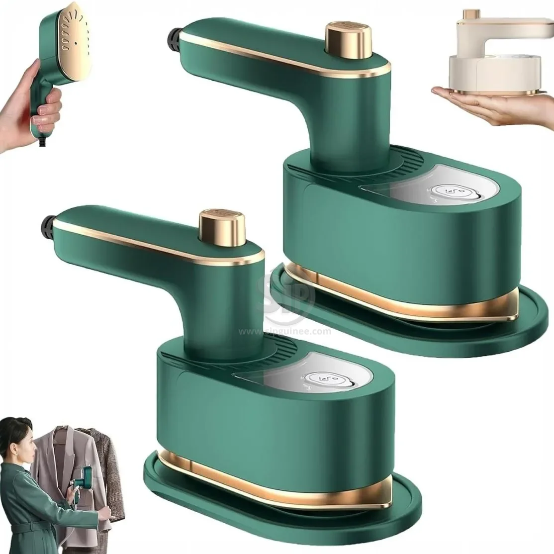 Mini Fer à Repasser Filaire HX‑6168 – 38W - Portable - Compact - Variante