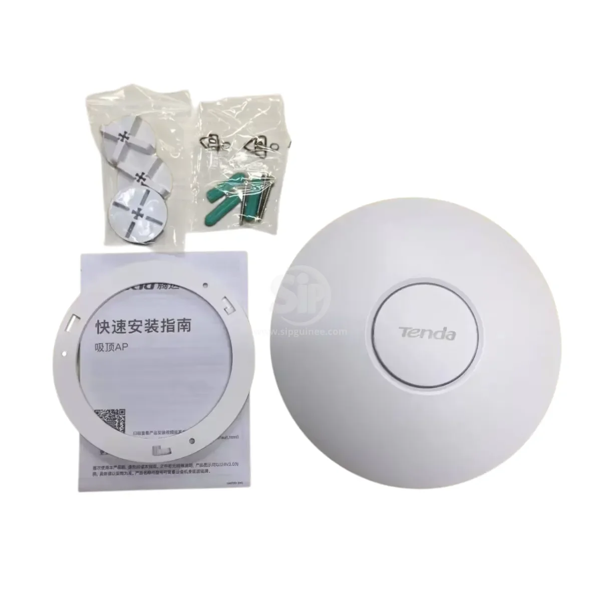 Point d’Accès Wi-Fi 6 Tenda i26 AX1500 | Dual Band | 1.5 Gbps | Gigabit | Montage plafond (Ceiling A