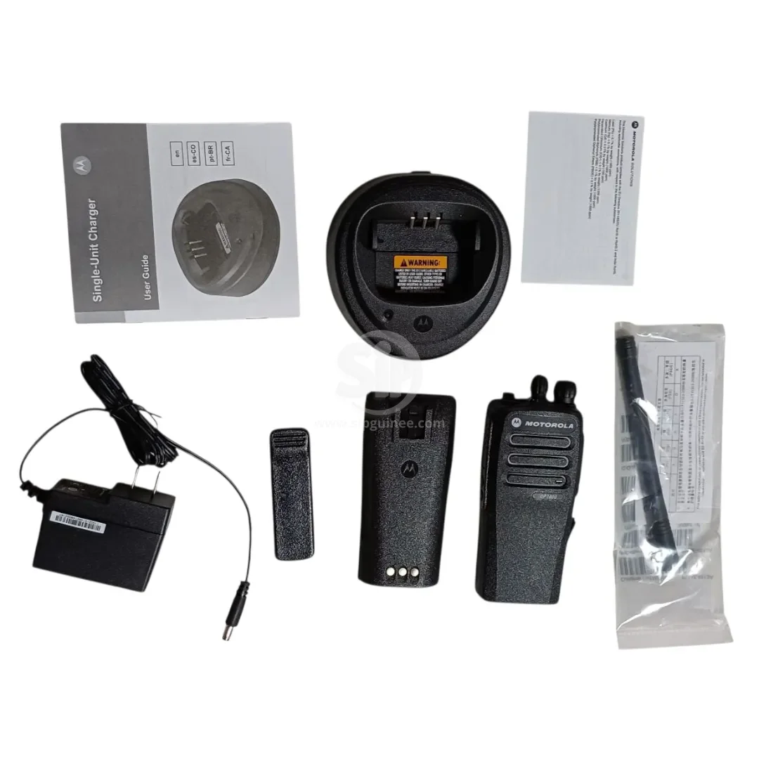 Radio Motorola DP1400 – VHF 136–174 MHz | 4W | Reconditionnée quasi neuve | Préprogrammée | Pack com