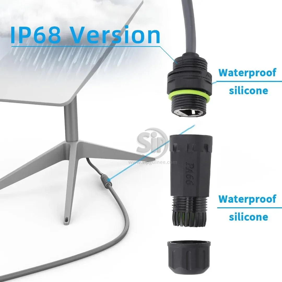 Kit Rallonge RJ45 étanche IP68 pour Starlink Gen2