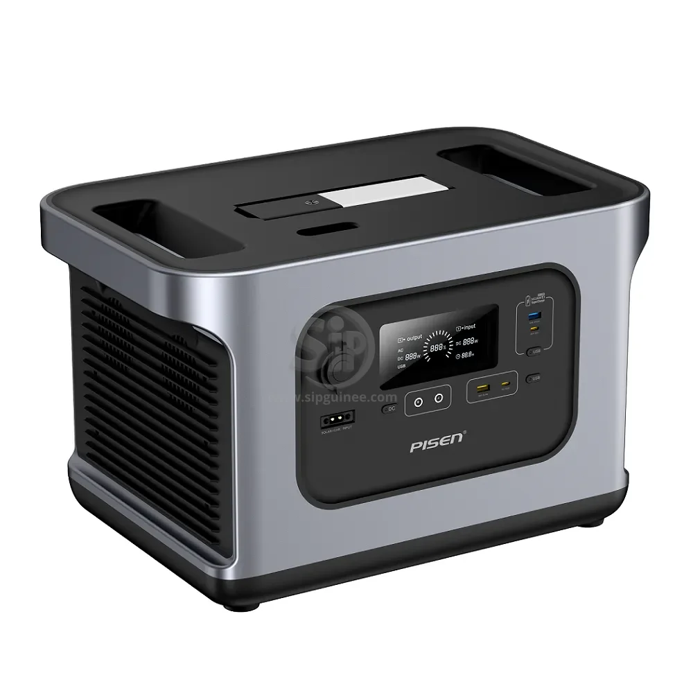 Station d’Alimentation Portable PISEN TS-OPS10 – 2000W – Charge Super Rapide – LiFePO4 – Onde Sinuso